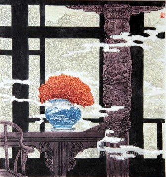伝統的な中国の磁器の印象 Oil Paintings